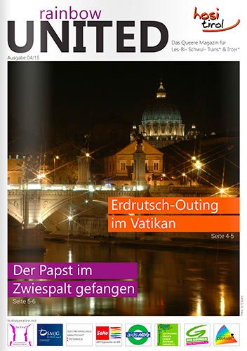 Artikel von Dr. Michael Peintner, Sexualberater aus Südtirol, im rainbow united, hosi tirol, innsbruck